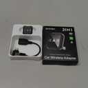 2026 Upgrade 3 in 1 Screen Mirror iOS Phone, Wired to Wireless CarPlay Adapter, 5.0GHz Bluetooth 5.4 Dongle for OEM Wired CarPlayNot for Netflix/Hulu