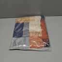 LOMON Plus Size Women Blouses 3/4 Length Sleeve Tops Crewneck Pleated Casual Tees Shirts 1X-5X (Blanket Print)