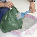 Hippo Sak Extra Large Pet Poop Bags with Dispenser, 200 Count, for Large Dogs and Cat Litter Scooping (200)