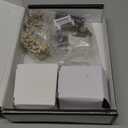 Miniature Garden Furniture Set - 14-Piece Resin Miniature Table and Chairs Set for Outdoor Decor, Adult DIY Craft Gift & Micro Landscape Decor Accessories (Village)