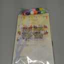 Glittery Garden Party Hats for Kids Art & Craft. Fun Birthday Activity Kit with Stickers. Animal Theme Party Favor, Game Supplies. Christmas, Thanksgiving, Easter Decoration (Multicolor 12 hats)