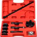 Wheel Bearing Puller Tool Kit Compatible with Harley Davidson Motorcycles Wheel Bearing Removal and Installation Tool for 3/4" 1" 25mm Bearings