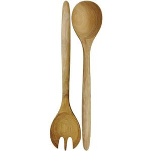 CULINARY ELEMENTS Wood Culinary Elements Salad Servers, 1 EA