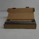 Zeerobee Curtain Rods for Windows 66 to 120, 1 Inch Adjustable Heavy Duty Black Curtain Rod, Outdoor Indoor Room Divider Modern Drapery Pole, 66-120"