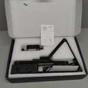 SUPERDANNY LED Desk Lamp with Power Strip (6 Outlets, 1 USB, 1 Type-C) for Home Office, Desk Light Computer Light with Clamp, Architect Desk Lamp with Smooth Dimming 5 Colors