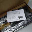 Full Motion TV Wall Mount for Most 37"-84" Flat Screen TV, Swivel or Tilt TV Wall Bracket with Dual Articulating Arms, for 12"-16" Wood Studs, Max VESA 600x400mm, Load 120 lbs by USX MOUNT