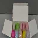 Bamsod 10 Boxes (500 Sheets) Soap Paper Sheets Portable Disposable Travel Scented Bath Slice Sheet Foaming Paper Soap Confetti Slide Flakes for Travel and Outdoor (500)