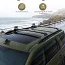 300lbs Roof Rack Cross Bars for Ford Expedition/Max 2018-2026 & for Lincoln Navigator 2018-2024 (not for 2025),Aluminum Rooftop Crossbars Cargo Carrier Luggage Kayak Bike Snowboard