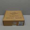 Amazon.com | DaCakeWS 13-Inch Acrylic Clear Charger Plates Set of 10pcs - Elegant Decorative Dinner Plates for Wedding Reception, Holiday Party, Family Gathering & Daily Table Setting: Charger Plates