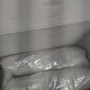 QPAU Inflatable Toddler Travel Bed with Tent, Baby Crib Tent, Portable Kids Air Mattress with Safety Bumpers, Ideal for Home, Grandma's, Camping, Traveling (Grey)