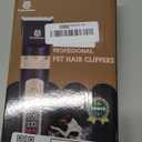 Petsaunter Dog Clippers for Grooming, 4-Speed & LCD, Low Noise Electric Trimmer for Grooming, TypeC Rechargeable Dog Hair Clippers, Super Quiet for Dogs & Pets with Thick or Heavy Coats(C95)