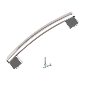 WB15X26821 Door Handle Replacement Compatible with GE Microwave Oven JVM6175SK2SS JVM7195SK3SS JVM6175SK1SS JVM6175EK2ES JVM7195SK1SS, 4464467 AP6024408 PS11736302 EAP11736302