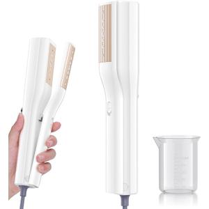 Iron Steamer for Clothes - Mini Iron, Portable Handheld Garment Steamer, 3 in 1 Steam Iron Wet & Dry Ironing, 15s Fast Heat Up, 900W Wrinkles Remover Clothes Steamer for Home, Office and Travel, 120V (cream white)