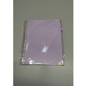 2026 Planner, Hardcover Leather Weekly and Monthly Planner, January 2026 - December 2026, Spiral Yearly Agenda Organizer Book 2026 with Tabs, Daily Calendar Planners for School Work Home, A4 (8.5" x 11"), Purple