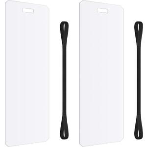 2 Pcs Appliance Sliders with Pull Strap Furniture Moving Glide for Refrigerators Washers Dryers Hardwood Tile Floor Protection