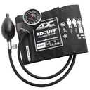 ADC Adult Cuff Arm Aneroid Sphygmomanometer Unit 2-Tubes Black 1 Each