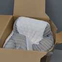 Cervical Neck Pillow for Pain Relief - Ergonomic Side Sleeper Pillows with Dual-Density Memory Foam, Orthopedic Neck Support Pillow for Sleeping, Cooling Pillow for Back Stomach Sleepers (Shell White)