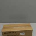 SPACELEAD Slim Storage Cart 4 Tier,Bathroom Organizer Rolling Utility,Mobile Shelving Unit Slide Out for Office, Kitchen, Laundry Room & Narrow Places,Black