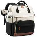 LOVEVOOK Laptop Backpack for Women, 18 Inch Work Business Backpacks Purse With Large Capacity, Waterproof Nurse Bag College Bookbag for School, Waterproof Casual Daypack for Travel