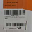 6-1/4 Inch Hole Saw with Arbor for Wood Metal Plastic, 6.25 in Bimetal Hole Cutter, Fast Chip Removal, Smooth Flat Drilling Edge, Lightweight & Portable (Black)