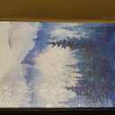 GYYLGYY 3 Pcs Watercolor Natural Misty Mountain Forest Canvas Wall Art, 24"L x 16"W