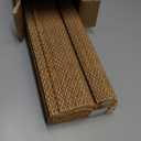 LazBlinds No Drill Cordless Bamboo Roman Shades, Light Filtering Blinds for Indoor Windows, Roll Up Bamboo Blinds for Home, 20" W x 64" H, Star-Brown
