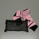 Ankle Weights Set of 2 (1 lb/2 lb/3 lb Each) Adjustable Wrist Weights for Women Men Wearable Arm Leg Weight for Pilates, Running, Walking, Workout, Yoga (Pink)