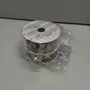 2 x Grosgrain Graduation Decorative Ribbon, Black with Gold Caps and Diplomas Pattern, 1.5 inches Wide, 10 Yards