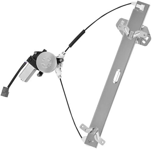 XIMAKA Front Driver Side Power Window Regulator with Motor (6 Pins) Fit for 2003-2007 Honda Accord Sedan 4-Door, 741-306