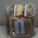 ALLCAMP Picnic Backpack - Insulated Cooler Bag with Compartment, Detachable Wine Glass Holder, Throw Blanket & Cutlery Set,2 Person Picnic Set for Family Outings, Couple Gifts (Brown)