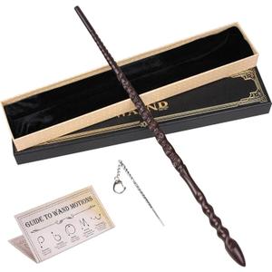 KingVows Magic Witch Wand Wizard Props for Kids Witchcraft Cosplay Accessories Sorcerer Collection with Gift Box (Twirl)