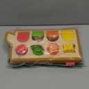 Fisher-Price Hide & Peek Pop-Up, Infant Activity Toy with Real Wood and Fabric Accents for Baby Ages 9 Months and Older