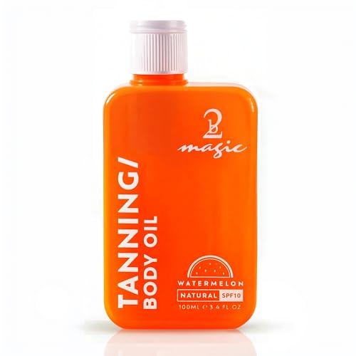 2 x 2Bmagic Body Oil - Dry Skin Glow Moisturizing Oil for Smooth, Hydrated Skin(watermelon), BB 0206/07/22