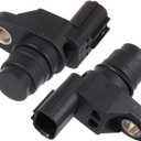 ECCPP 2PCS Camshaft Position Sensor Fit For 2007-2012 for Acura RDX 2002-2006 for Acura RSX 2004-2008 for Acura TSX 2003-2007 for Honda for Accord CPS Sensor