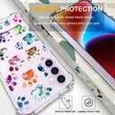 Compatible with Samsung Galaxy S23 Cases with Design, Cute Transparent Phone Case for Women Girls Girly with Heavy Duty Protective Bumper (Clear Dogs Paws)