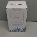 Candle Warmer Lamp with Timer and Dimmable, Electric Wax Melt Candle Warmers Height Adjustable with 2 Bulbs, Birthday Gifts for Women House Warming, Home Decor for Scented Jar Candles(Clear) (Transparent)