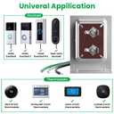 Auspow Doorbell Transformer 24V 40VA for Ring Video Doorbells, Hardwired Door Chime Transformer Power Supply, Compatible with Ring, Nest Hello, Wyze and Eufy Video Doorbells