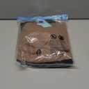 WIHOLL Black Dresses for Women Long Sleeve Casual Flowy Fall Dresses with Pockets Elegant Cute Tshirt Short Mini Dress Teacher Outfits Color Block S