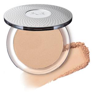 PUR Beauty 4-in-1 Pressed Mineral Makeup Powder Foundation with SPF 15 - Concealer & Finishing Compact Pressed Powder for Face - Buildable Medium to Full Coverage Foundation Powder (Linen/MN3 - medium skin with neutral undertones)