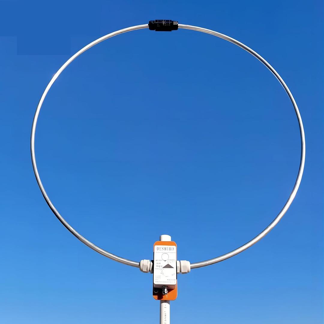 WV-601 Portable Shortwave Radio Loop Antenna 10KHz-999MHz All Band Radio Antenna LW/MW/SW/FM/AIR/VHF/UHF 20W Passive Receiving Antenna