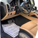 AutoMat Heavy Duty Premium Reinforced Plastic Coated Disposable Paper Automotive Floor Mat (Case of 250)