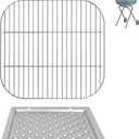 Replacement Parts for Americana 3000-4000 Series Charcoal Grill Walk-A-Bout, Swinger, Sizzler and Traveler Series Grill Parts, Cooking Grate and 1040.8.001 Ash Pan