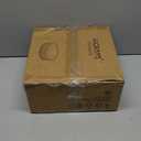 vicrays Ceramic Dinner Plates Set, 10 Inch, Microwave, Oven, Dishwasher Safe, Round, Porcelain Fluted Suitable for Steak, Pasta, Pizza, Home, Restaurant - Set of 6 Black