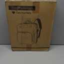 Diaper Bag with Changing Station, Waterproof 3 in 1 Diaper Backpack with Foldable Changing Pad, Baby Registry Search &Baby Shower Gifts - Newborn Essentials, Red-Green-Blue