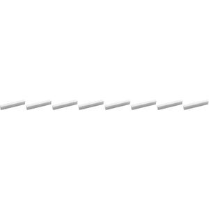 Streamline Collection Pull 3 Inch Center to Center Glossy Nickel Finish