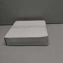 9'' Natural Marble Corner Shower Shelf for Bathroom, Marble Corner Shelves for Bath Wall Mounted Both Side Polished (9"X9"X 5/8" Carrara White)