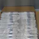 100 Pack Pre Rolled Silver Plastic Silverware Set with Napkins,Disposable Wrapped Heavy Duty Cutlery Set for Wedding Birthday Party-100 Forks,Knives,Spoon,Utensils Set,Plasticware Bulk