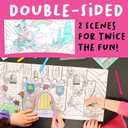 Creativity for Kids Wonder Worlds 3D Coloring Book: Fairy Tale - Unicorn and Princess Kids Coloring Art Set, Boys and Girls Gifts (Ages 5+) (1 Kit)