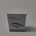 OLV Rechargeable 4 Turbo 6000mAh Portable Neck Fan - 360 Cooling Airflow, 3 Speeds, LED Battery Display, Foldable, Bladeless - Personal Fan for Work, Travel, Outdoor Activities - Black