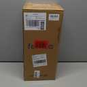 FEMILA Outdoor Pendant Lights for Porch, Exterior Hanging Latern Outdoor Hanging Light Fixture, Black Finish with Clear Glass, 4FD54H BK (13.6")